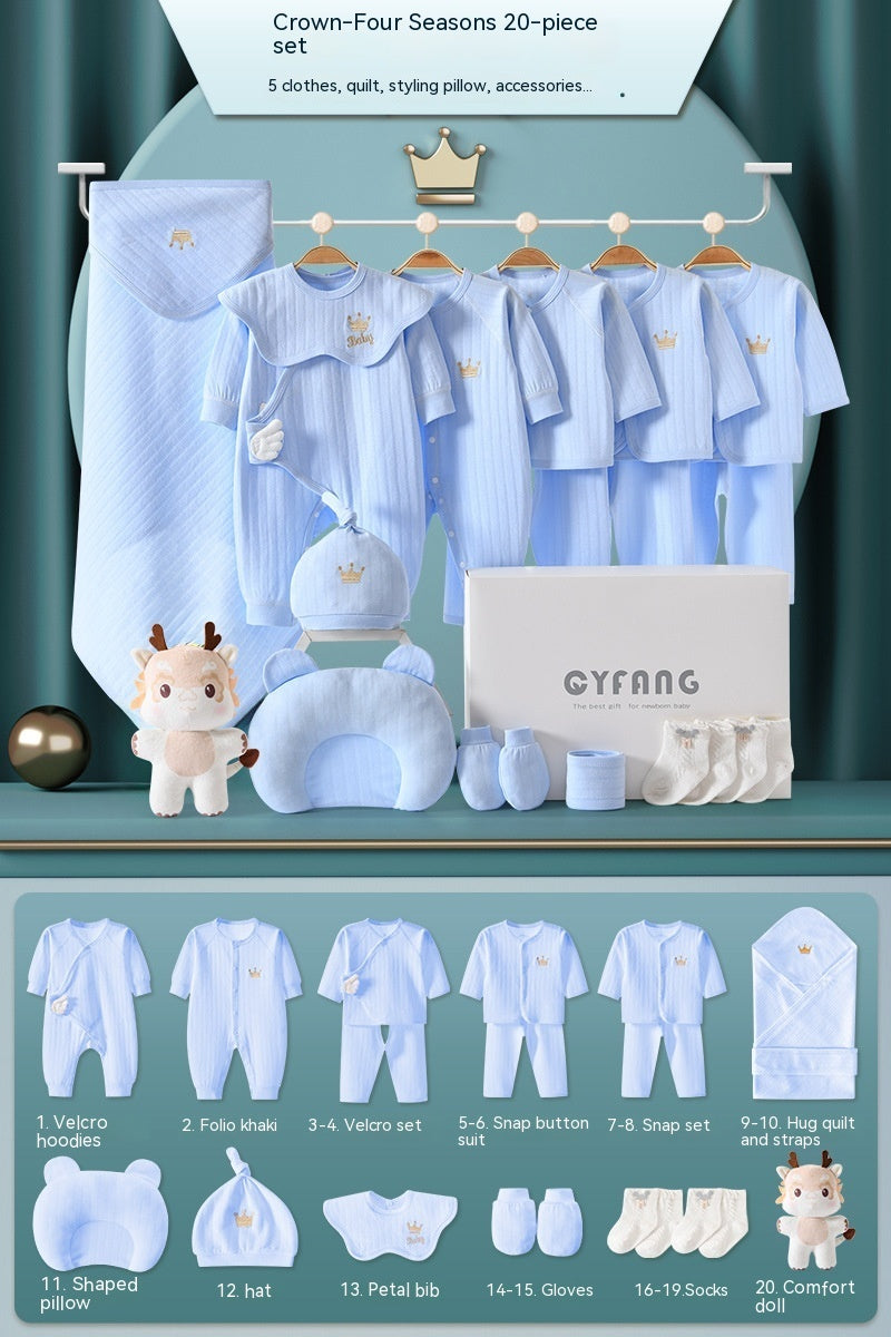 Elegant Newborn Gift Box: Baby Clothing Set - Vogue Aura