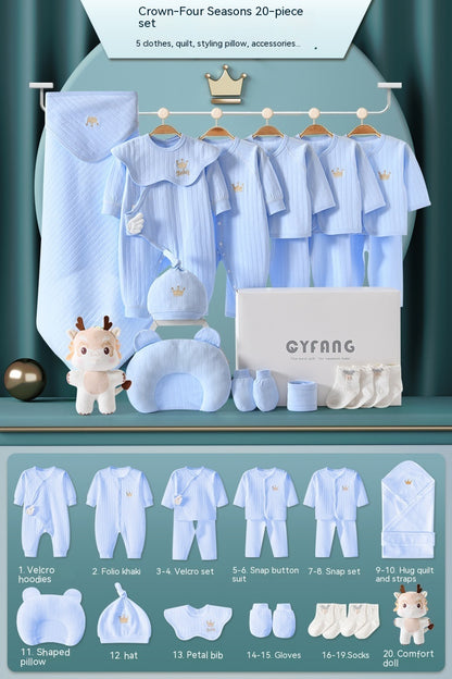 Elegant Newborn Gift Box: Baby Clothing Set - Vogue Aura