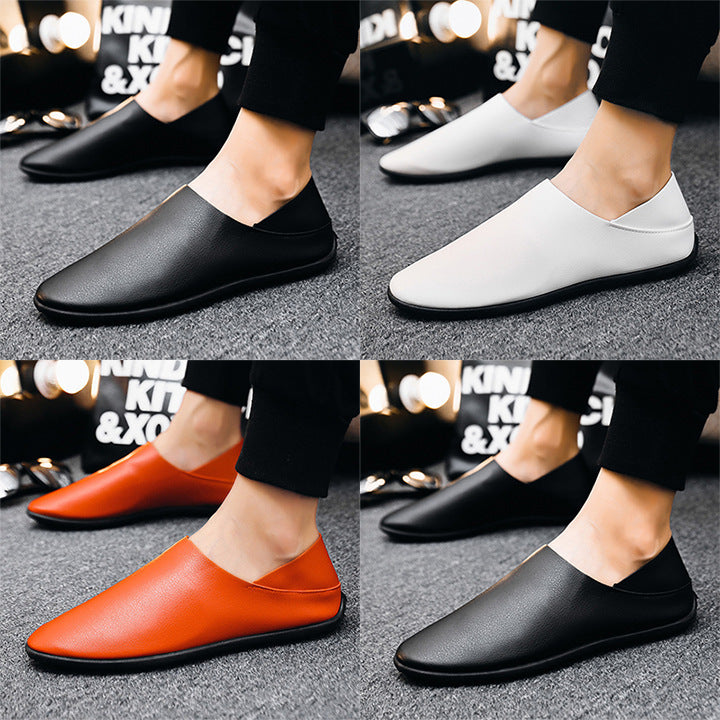 Men's Casual Shoes - Breathable PU Soft Bottom Gommino for Spring and Autumn - Vogue Aura