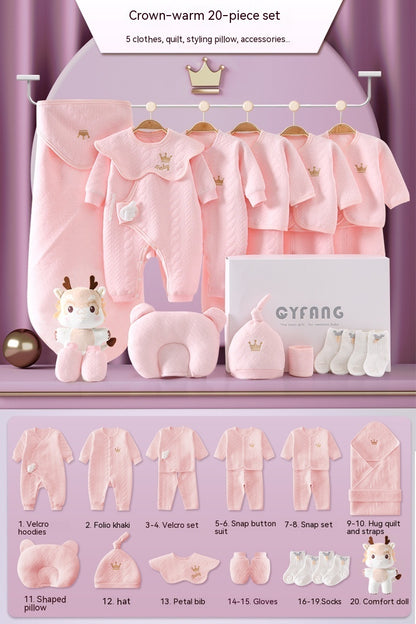 Elegant Newborn Gift Box: Baby Clothing Set - Vogue Aura