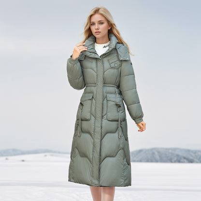 Chic Slim-fit Warm Winter Cotton-padded Jacket - Vogue Aura