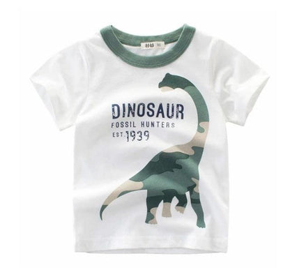 Korean-Inspired Summer Cotton T-Shirts for Boys - Fun Short Sleeve Styles! - Vogue Aura