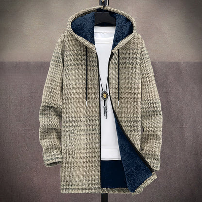 Men's Premium Loose Cotton Coat for Autumn and Winter - Vogue Aura