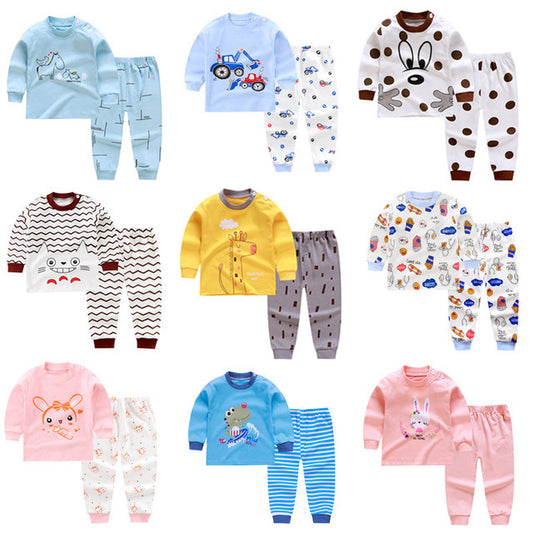 Cozy Cotton Long Sleeve Pajamas for Girls