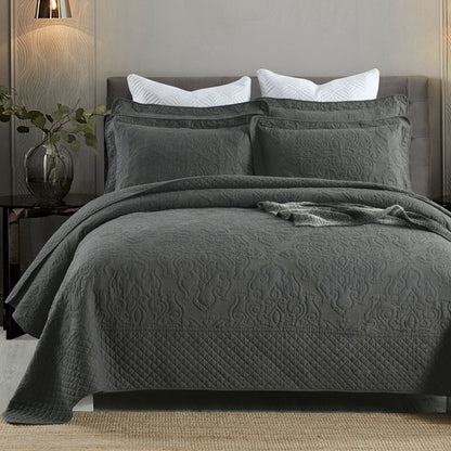 Three-Piece Pure Cotton Bed Bedding Set - Vogue Aura