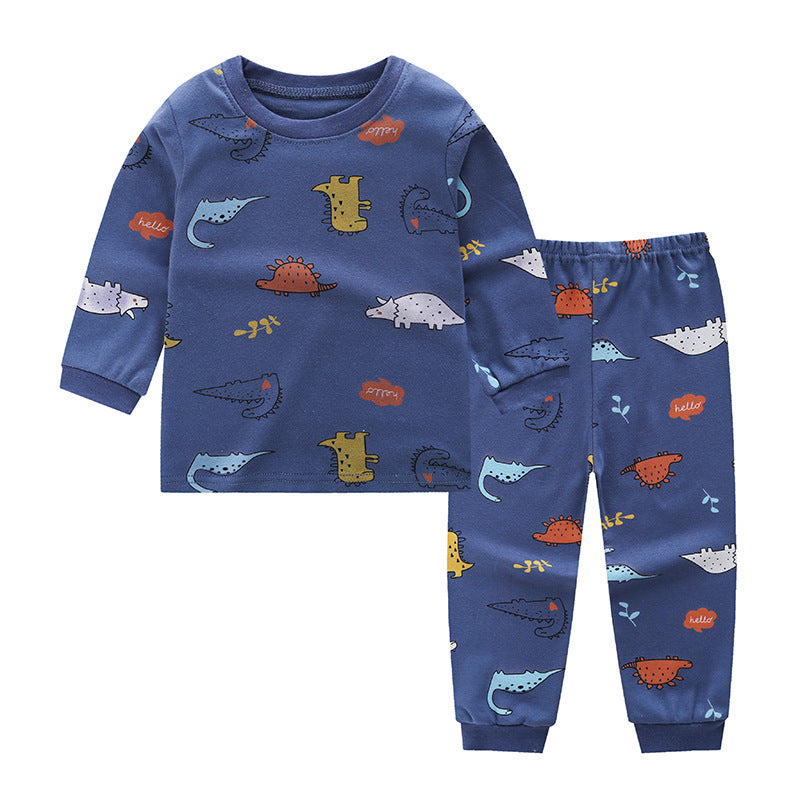 Autumn Adventures: Long Sleeve Outfit Set for Infants - Vogue Aura