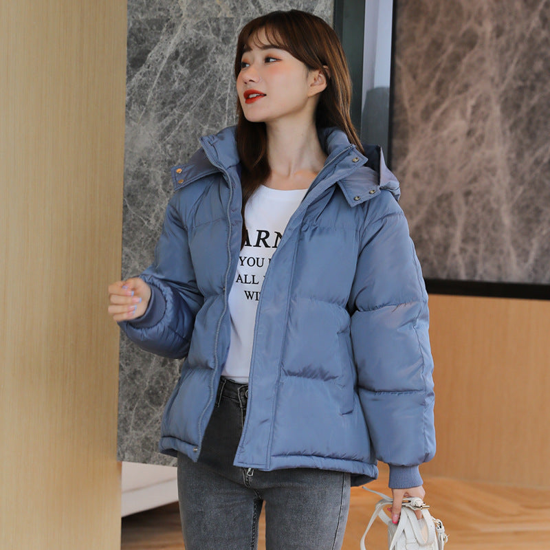 Korean Loose Fit Down Jacket for Women - Vogue Aura