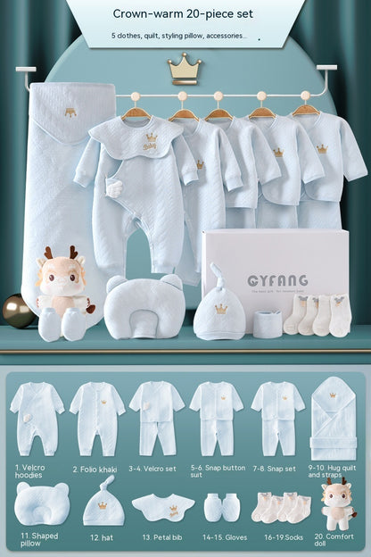 Elegant Newborn Gift Box: Baby Clothing Set - Vogue Aura