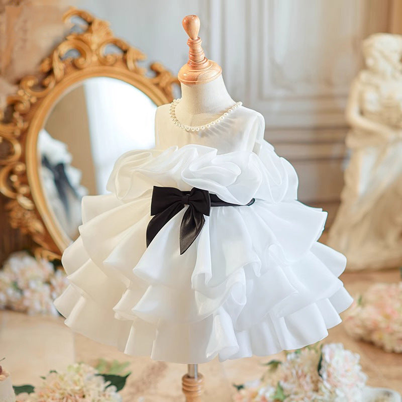 Celebration Dress Birthday Flower French Style Girl Cake Pettiskirt - Vogue Aura