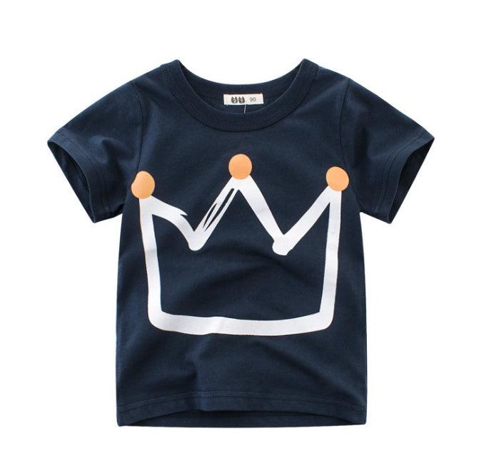 Korean-Inspired Summer Cotton T-Shirts for Boys - Fun Short Sleeve Styles! - Vogue Aura