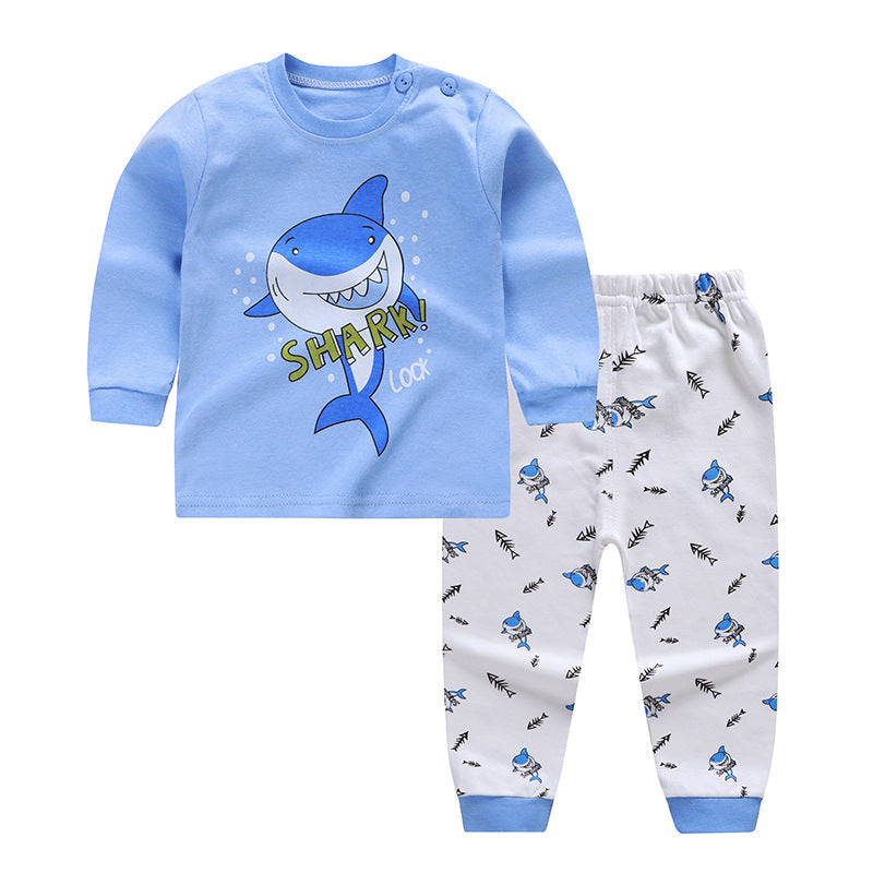 Autumn Adventures: Long Sleeve Outfit Set for Infants - Vogue Aura