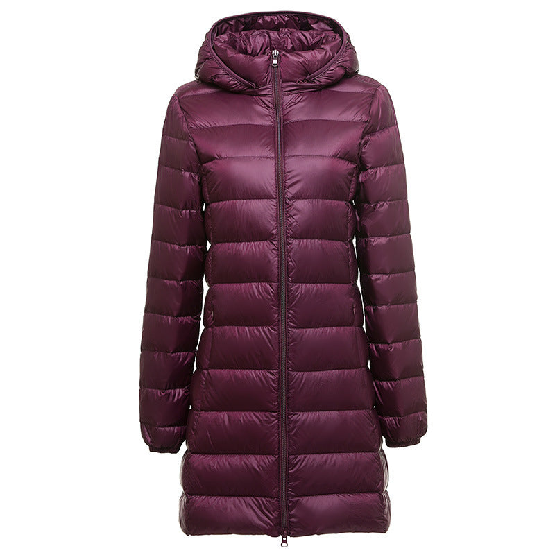 Detachable Lightweight Down Coat for Autumn and Winter - Vogue Aura