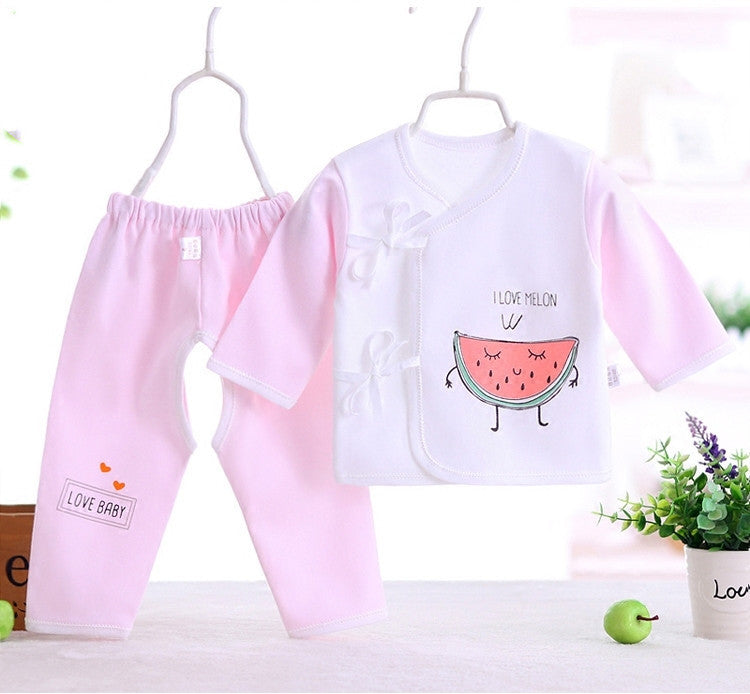 Spring Cotton Baby Underwear Set in Pink - Vogue Aura