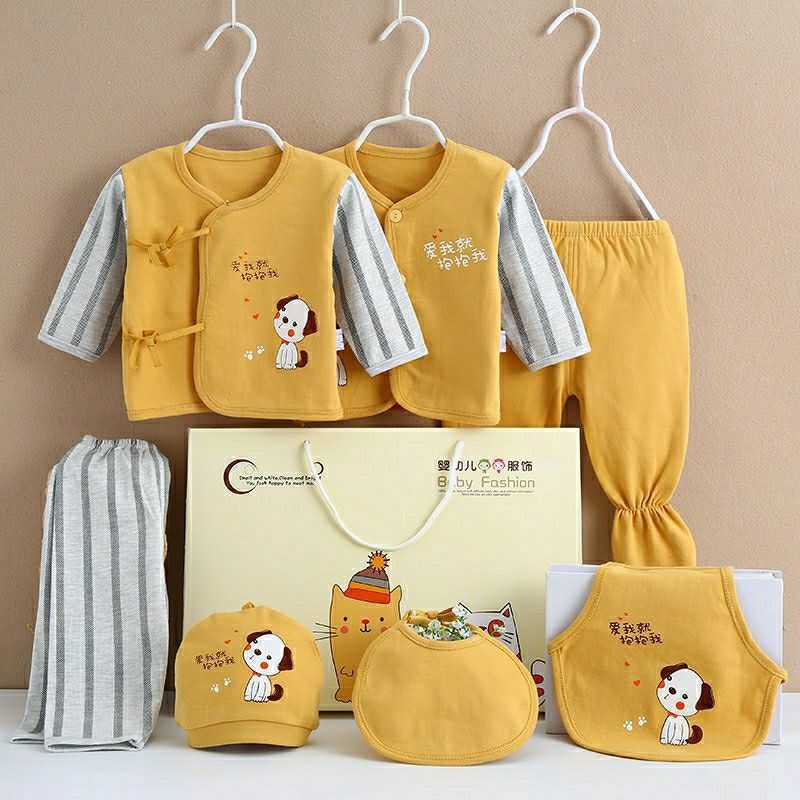 Pure Cotton Luxury Baby Clothes Gift Set - Vogue Aura