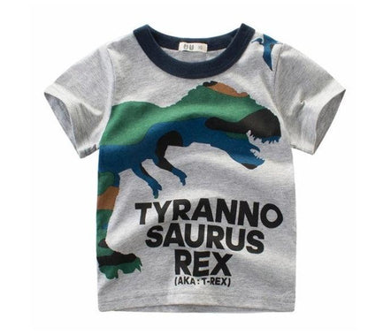 Korean-Inspired Summer Cotton T-Shirts for Boys - Fun Short Sleeve Styles! - Vogue Aura