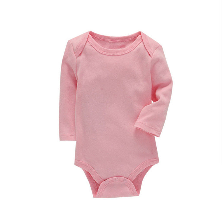 Baby Cotton Climbing Print Long Sleeve Outfit - Vogue Aura