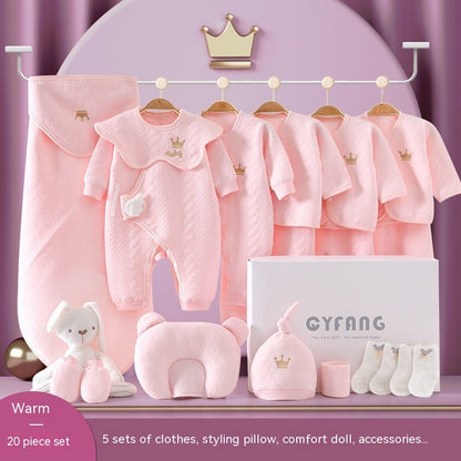 Elegant Newborn Gift Box: Baby Clothing Set - Vogue Aura