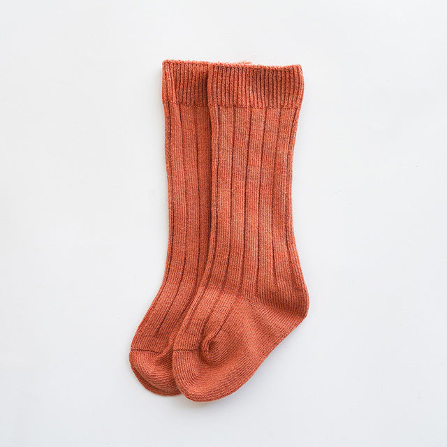 Children's Cotton Long Socks for All Seasons - Vogue Aura