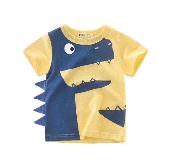 Korean-Inspired Summer Cotton T-Shirts for Boys - Fun Short Sleeve Styles! - Vogue Aura