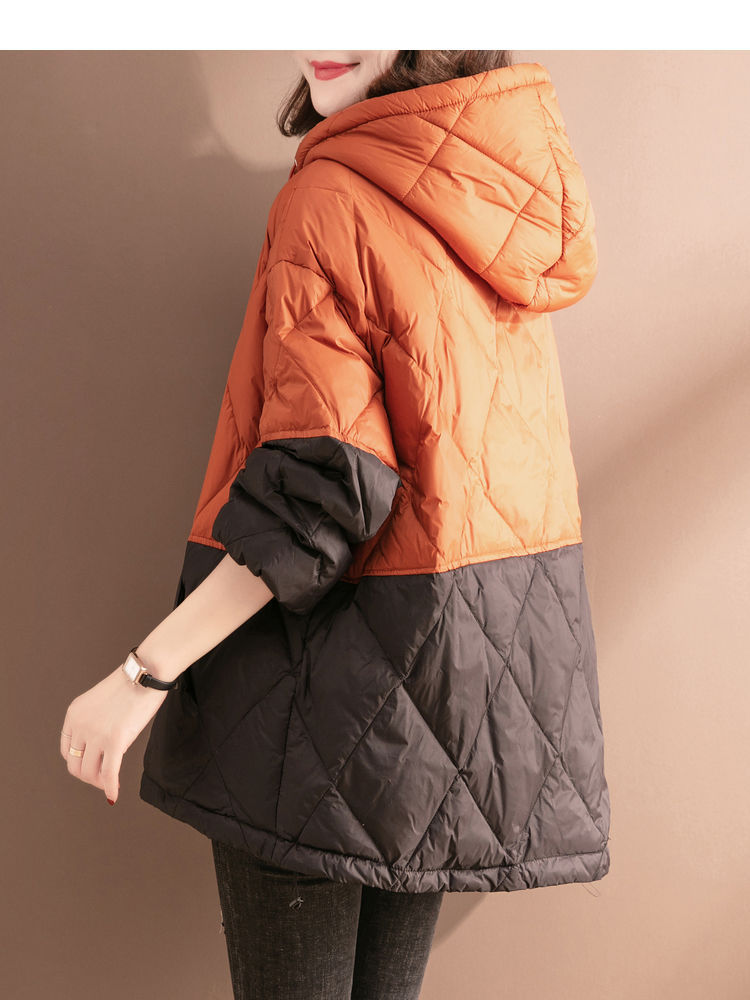 Women's Lightweight Hooded Cotton Coat Jacket - Vogue Aura