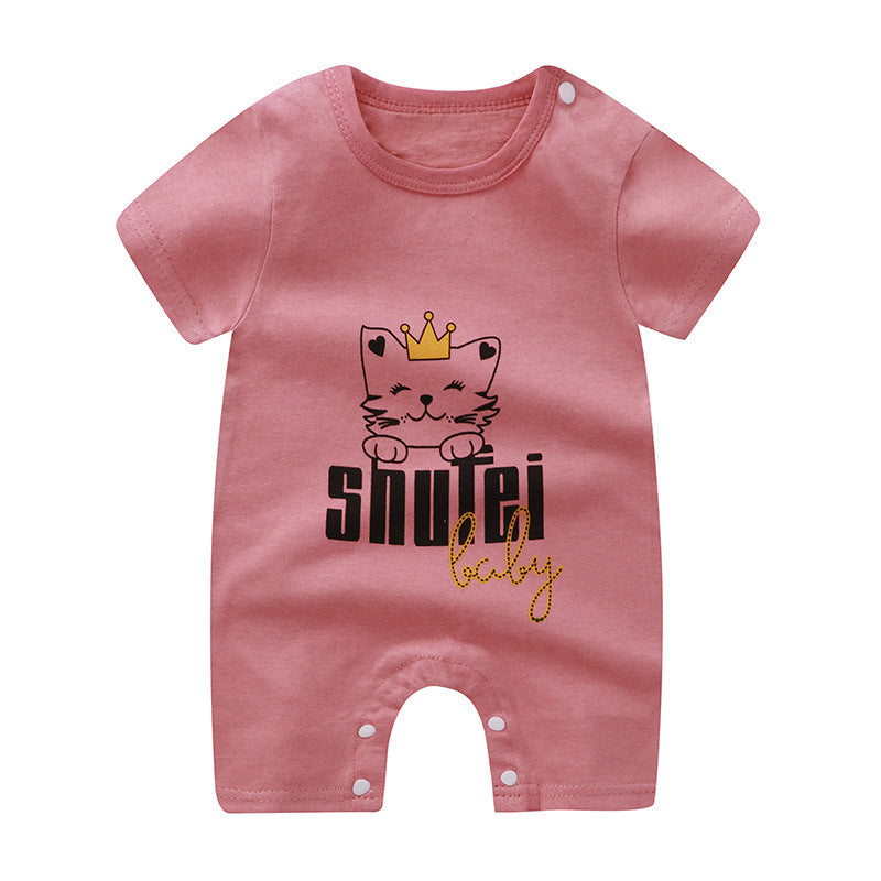 Cotton Baby Jumpsuit Romper in Fun Designs - Vogue Aura