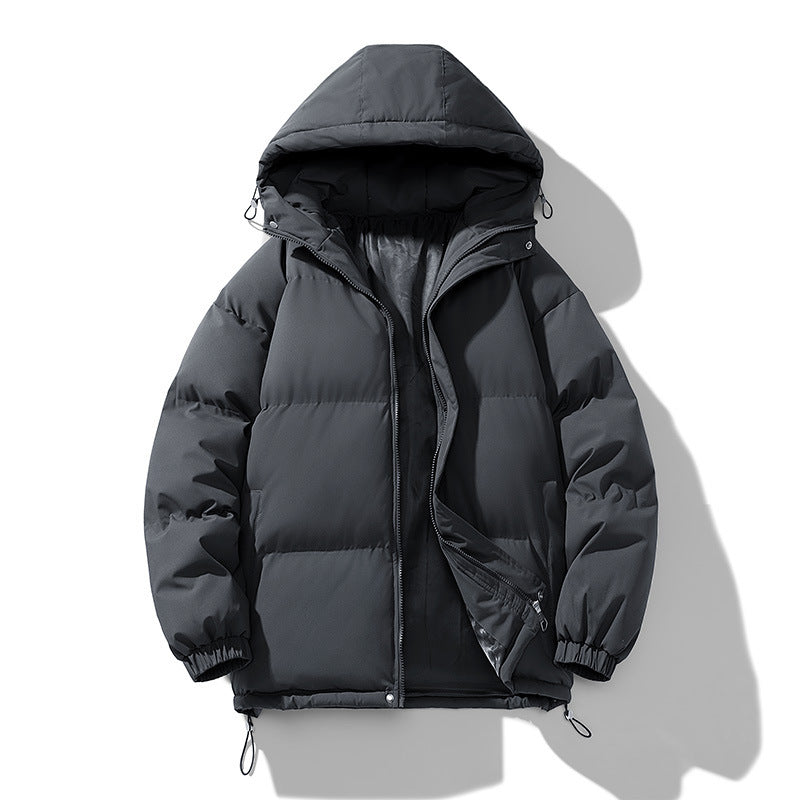 Men's Premium Cotton-Padded Hoodie Jacket - Vogue Aura