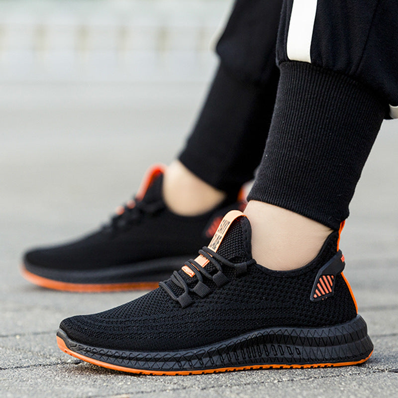 Orlando Breathable Fly Woven Sneakers - Vogue Aura