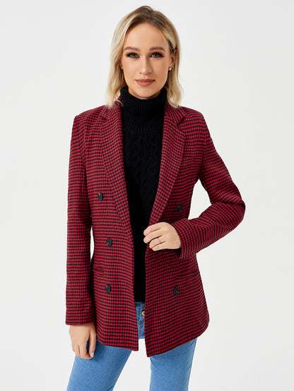 Women's Sophisticated Casual Blazer Jacket - Vogue Aura