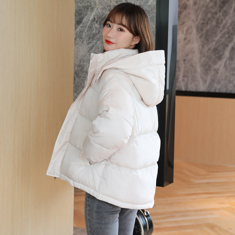 Korean Loose Fit Down Jacket for Women - Vogue Aura