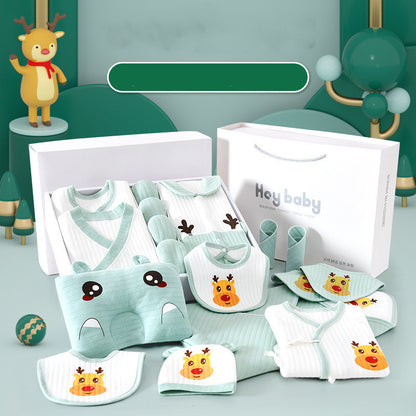 Elegant Pure Cotton Baby Clothes Gift Set