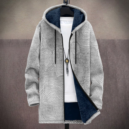 Men's Premium Loose Cotton Coat for Autumn and Winter - Vogue Aura