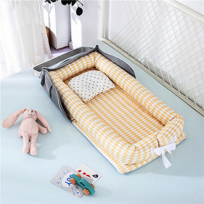 Cotton Portable Foldable Baby Bed - Vogue Aura