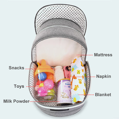 Portable Removable Folding Crib Baby Bed Mammy Bag - Vogue Aura