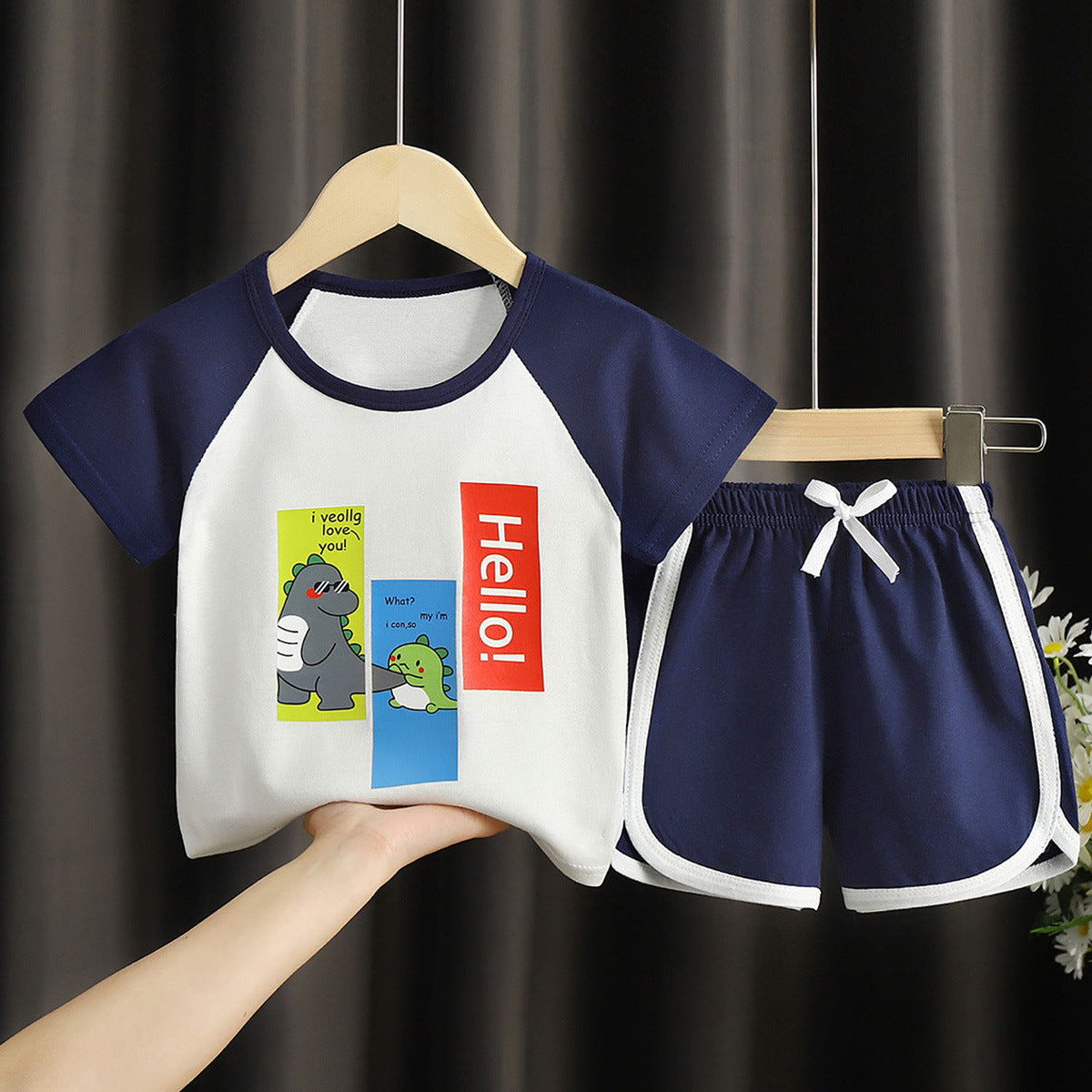 Summer Casual Kids Vest and Shorts Set - Vogue Aura