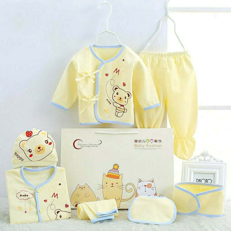 Pure Cotton Luxury Baby Clothes Gift Set - Vogue Aura