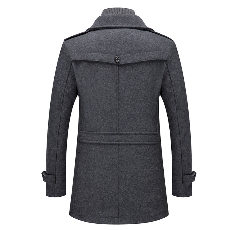 Cold-resistant Plus Cotton Woolen Men's Jacket - Vogue Aura