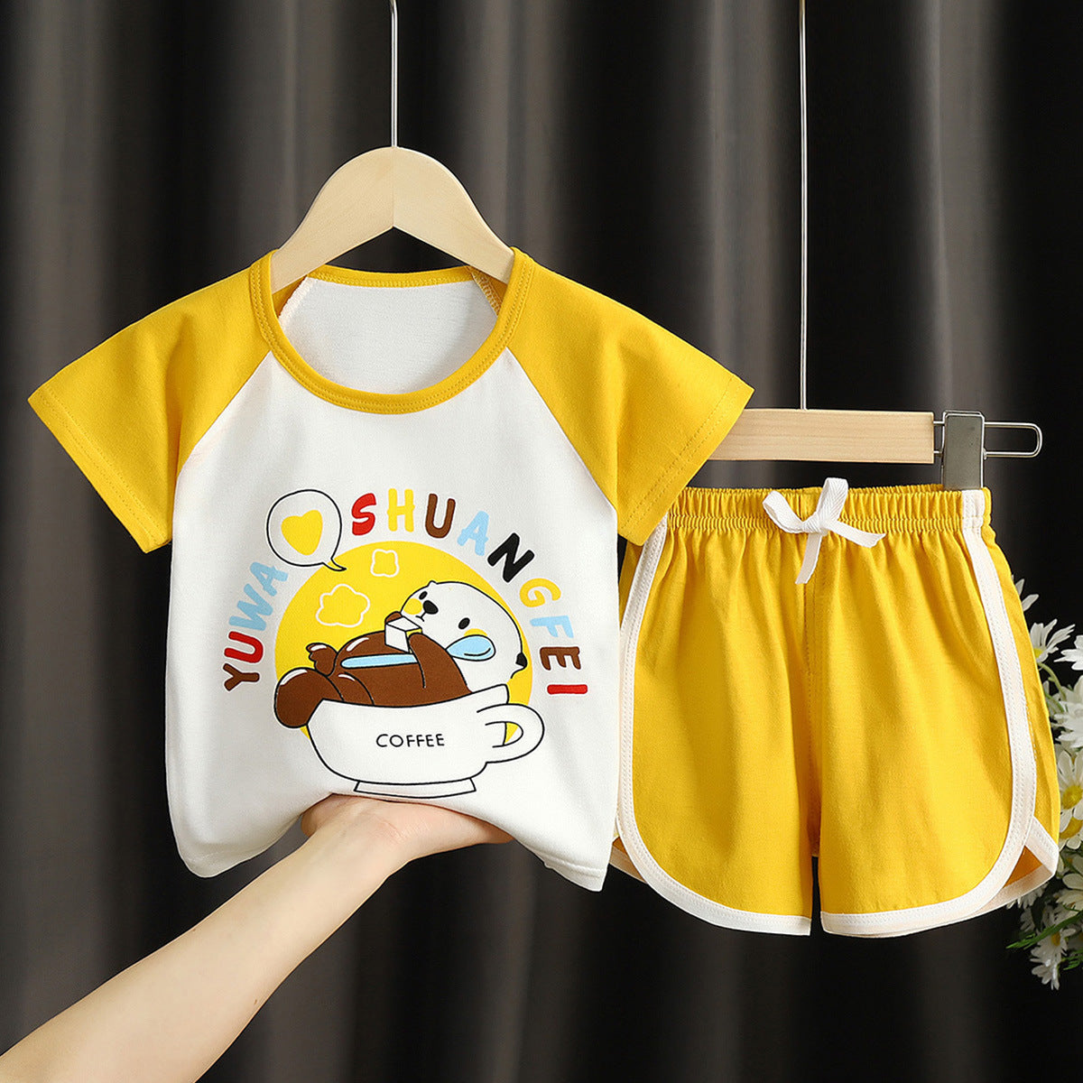 Summer Casual Kids Vest and Shorts Set - Vogue Aura