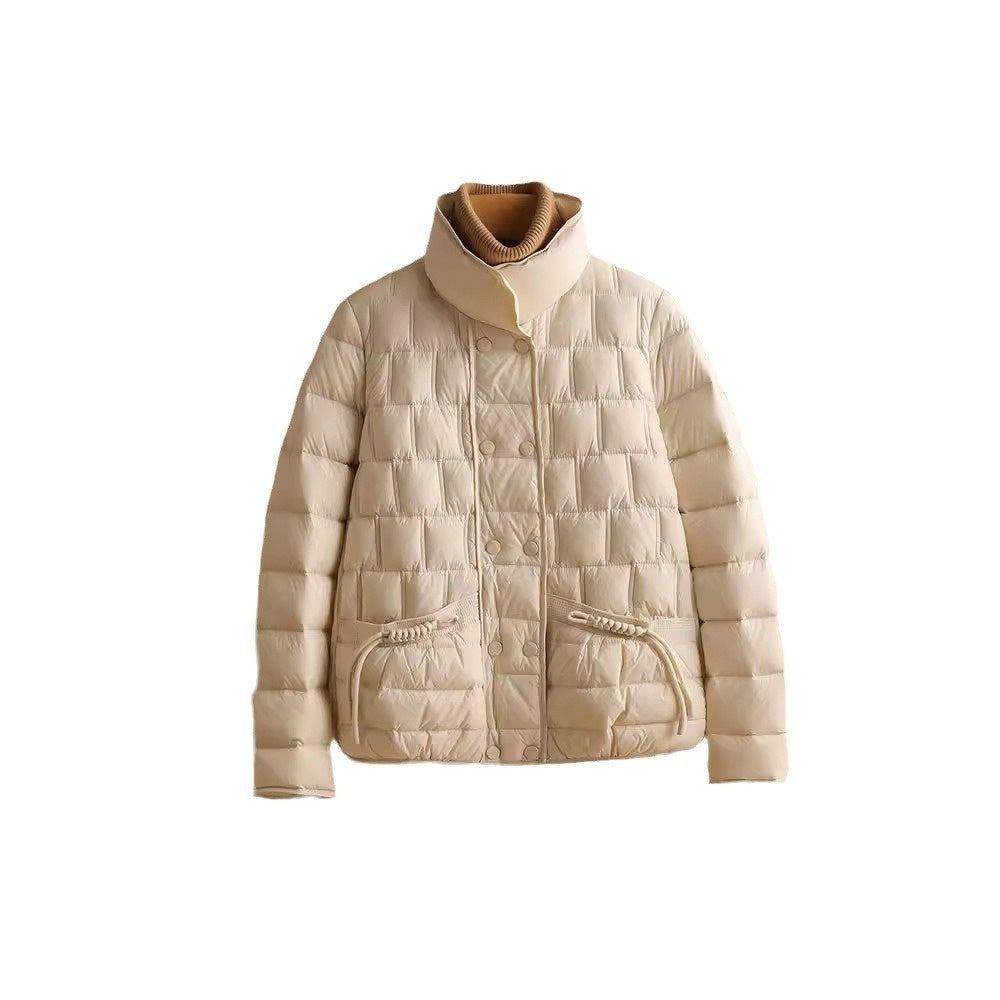 Elegant Lightweight Down Jacket for Women - Vogue Aura