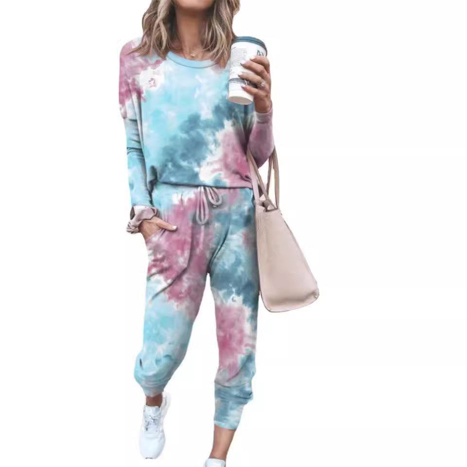 Two-Piece Casual Homewear Set - Vogue Aura