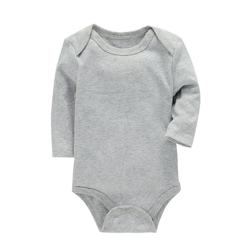 Baby Cotton Climbing Print Long Sleeve Outfit - Vogue Aura