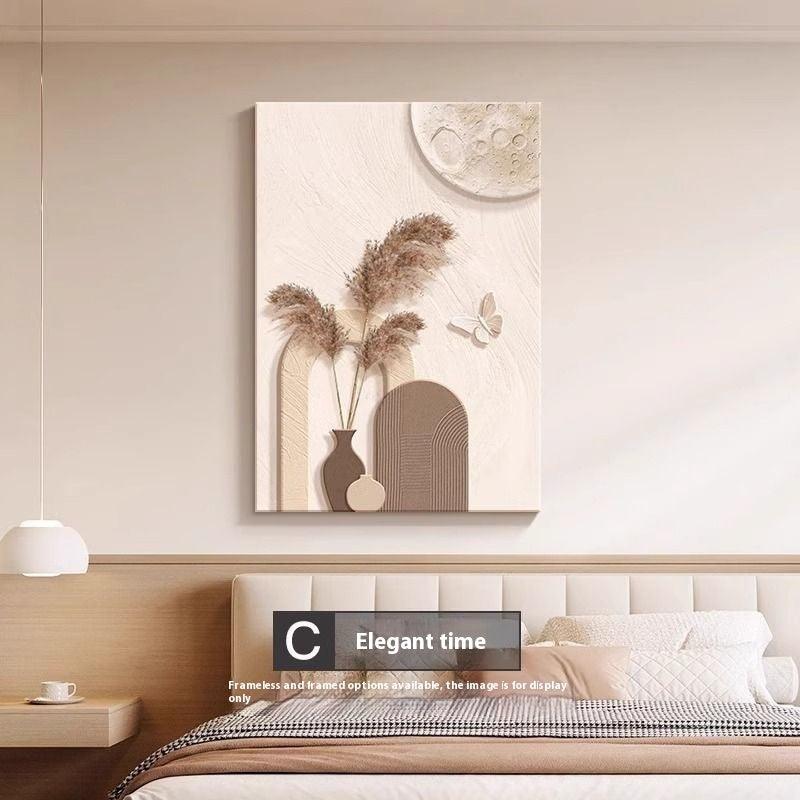 Abstract Character Line Art Mural for Elegant Spaces - Vogue Aura