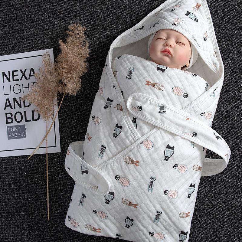 Adorable 4-Layer Gauze Baby Blanket Collection - Vogue Aura