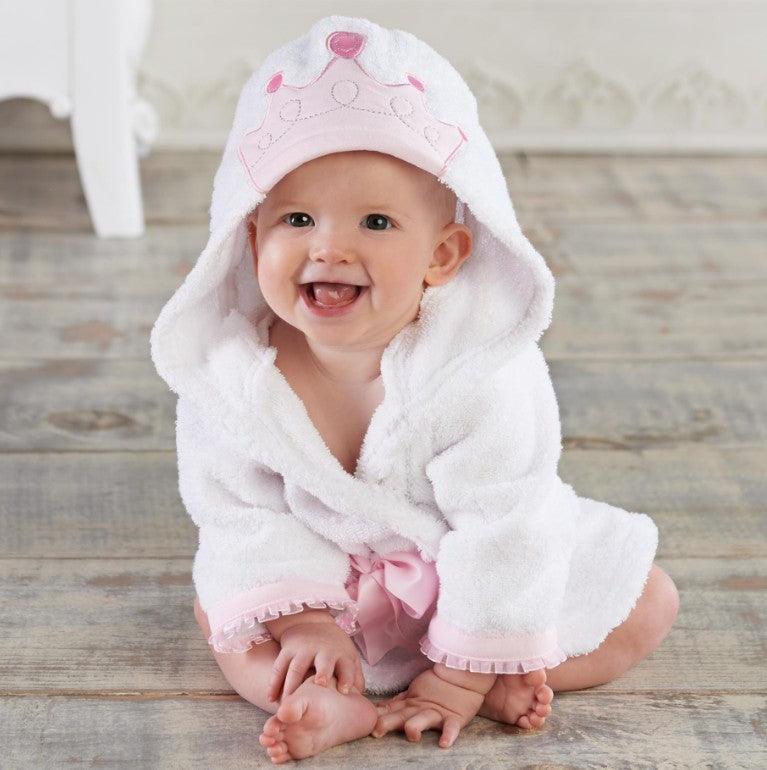 Adorable Animal-Themed Hooded Bathrobe for Kids - Vogue Aura