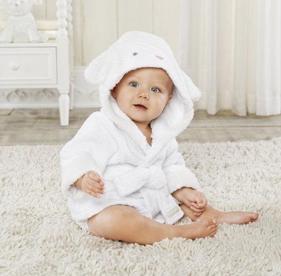 Adorable Animal-Themed Hooded Bathrobe for Kids - Vogue Aura