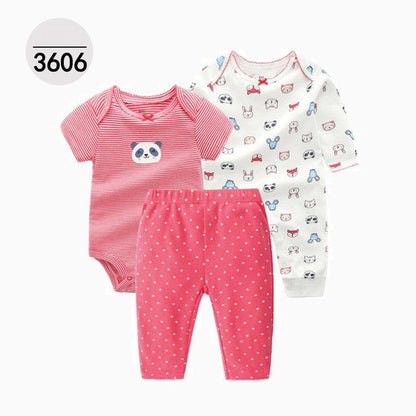 Adorable Animal-Themed Infant Outfit Set - Vogue Aura