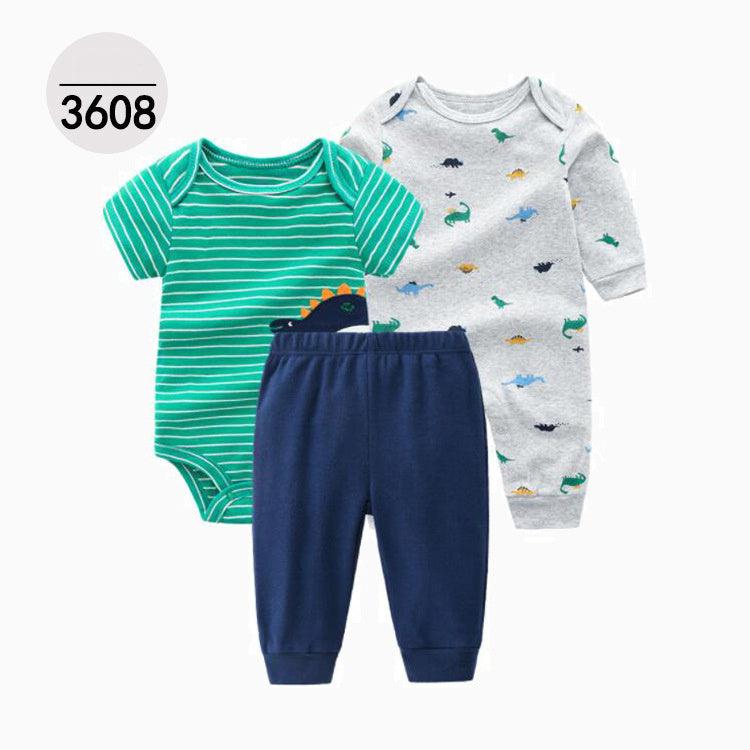 Adorable Animal-Themed Infant Outfit Set - Vogue Aura