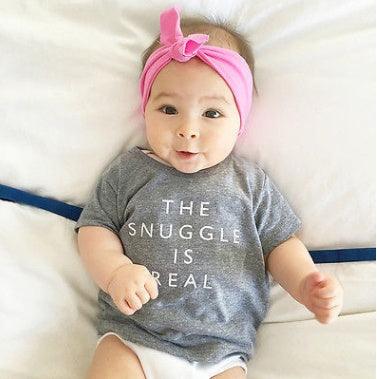 Adorable Cotton Tee for Infants - Vogue Aura