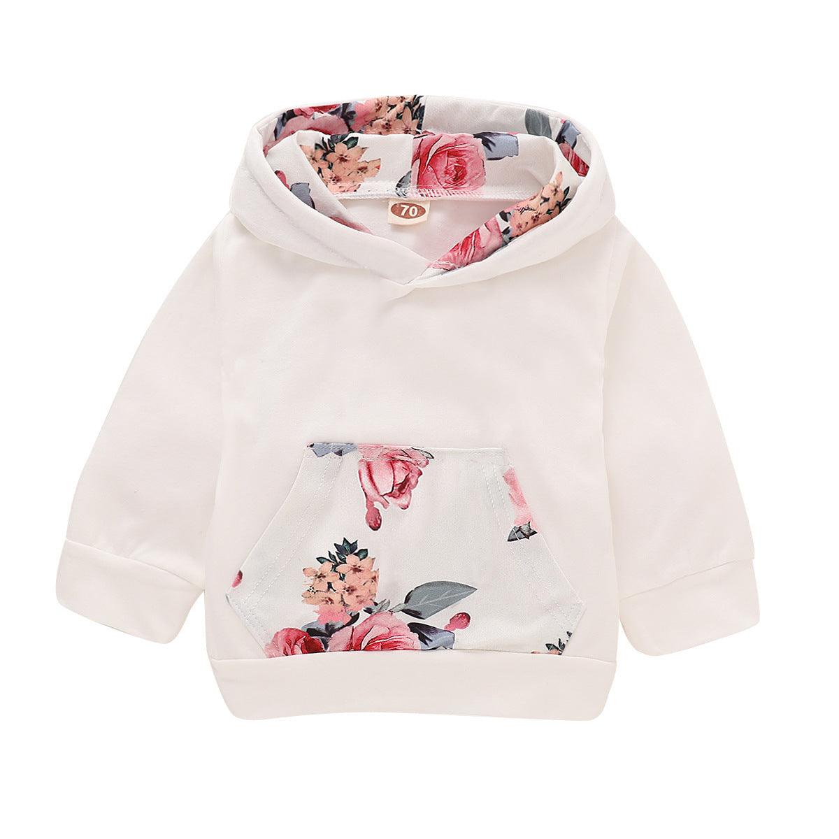 Adorable Hooded Cotton Suit for Newborn Girls - Vogue Aura