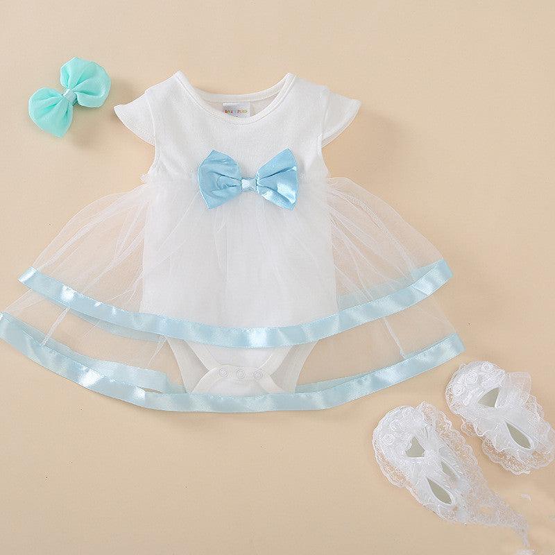 Adorable Infant Princess Dress Set for Birthday Celebrations - Vogue Aura