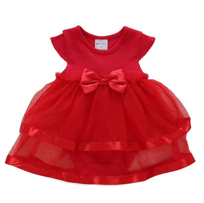 Adorable Infant Princess Dress Set for Birthday Celebrations - Vogue Aura